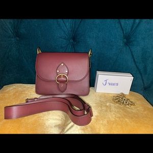 Wine beat shoulder bag
